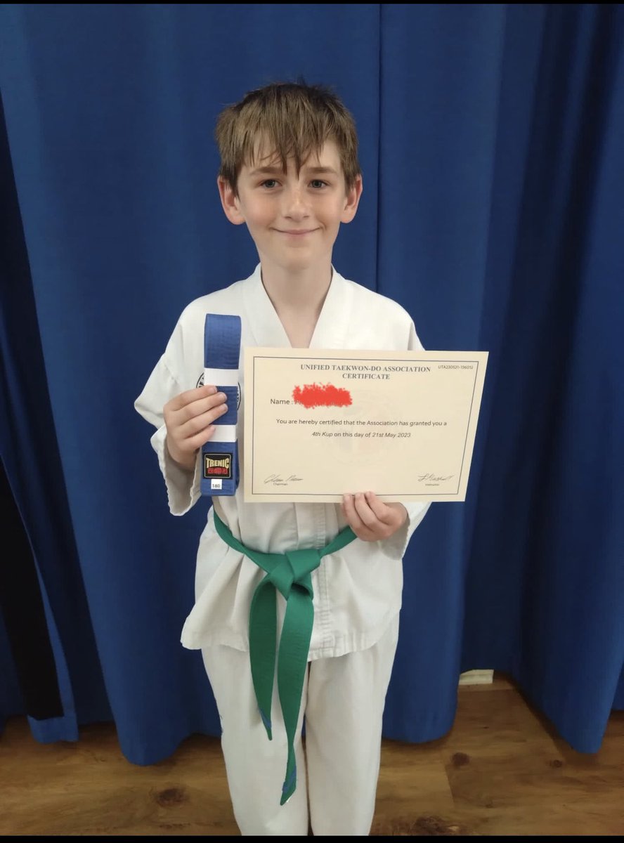 hodsonreed's tweet photo. @RBA_PEdept @AbrahamsRba another Belt for our boy 🥋 ⭐️ https://t.co/78SkZFwbuH