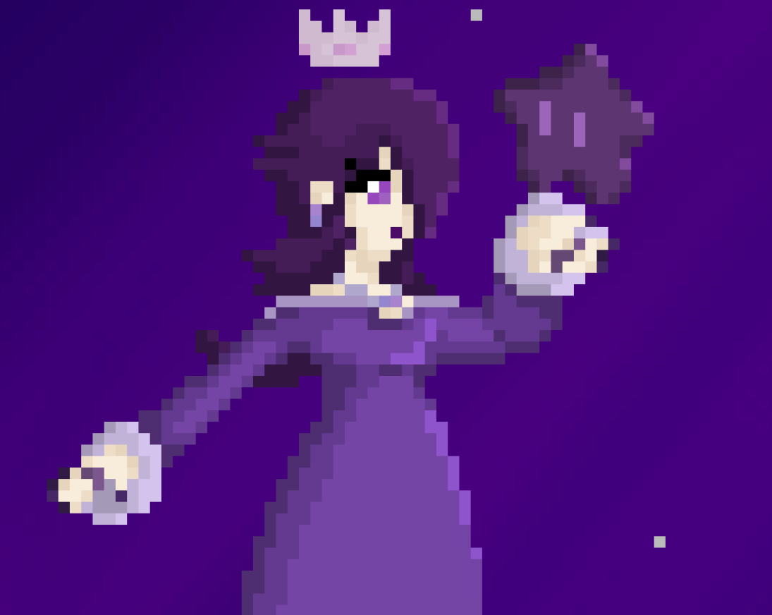 purple rosalina

#pixelart #pixelartist #pixelartwork #digitalart #digitalartwork #nintendo #SuperMarioBros #Rosalina #rosalinafanart