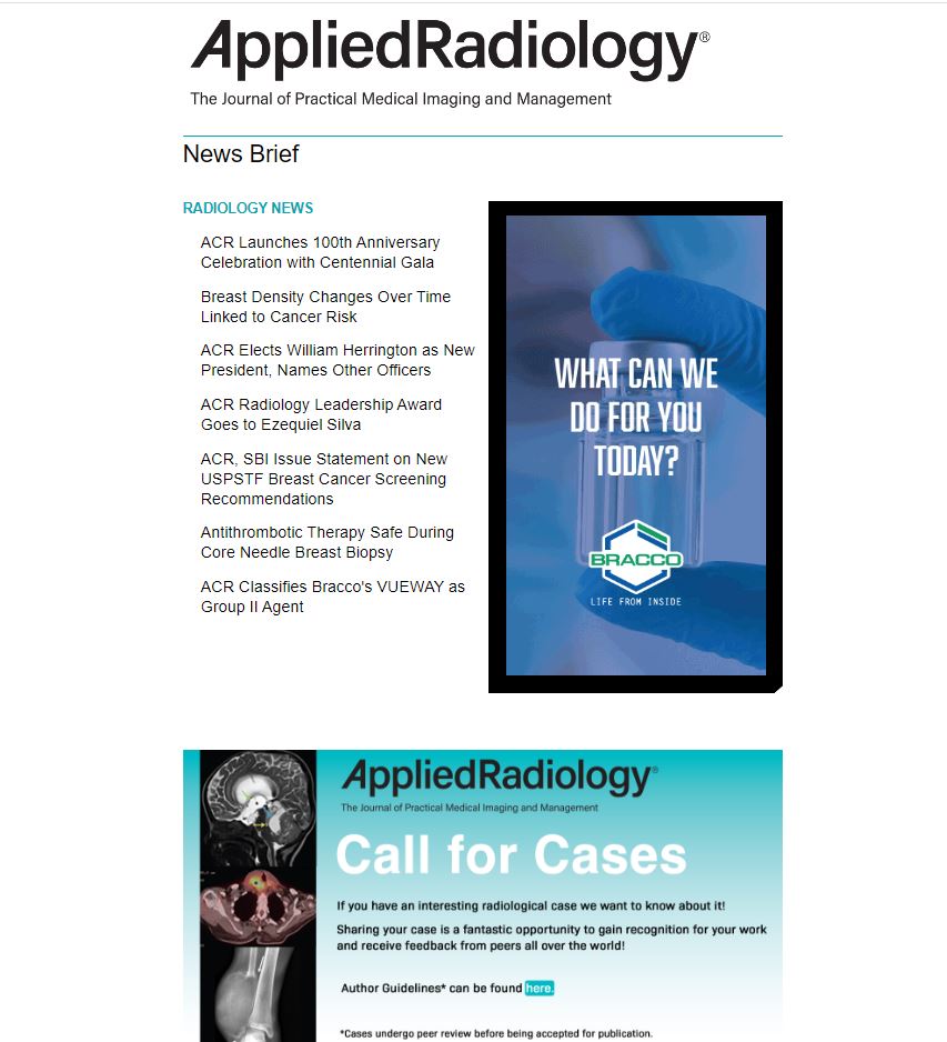 Applied_Rad's tweet photo. Newsletter Sign-Up! Stay informed on what's happening in #medical imaging ⏭https://t.co/vvaldzcUFu
News✅
Research✅
Webinars✅
Continuing Education✅
Clinical Cases✅
#medicalstudent #futureradres #radres #radiologist #radadmin #radtech #medphys https://t.co/LZlrZ4ivmX