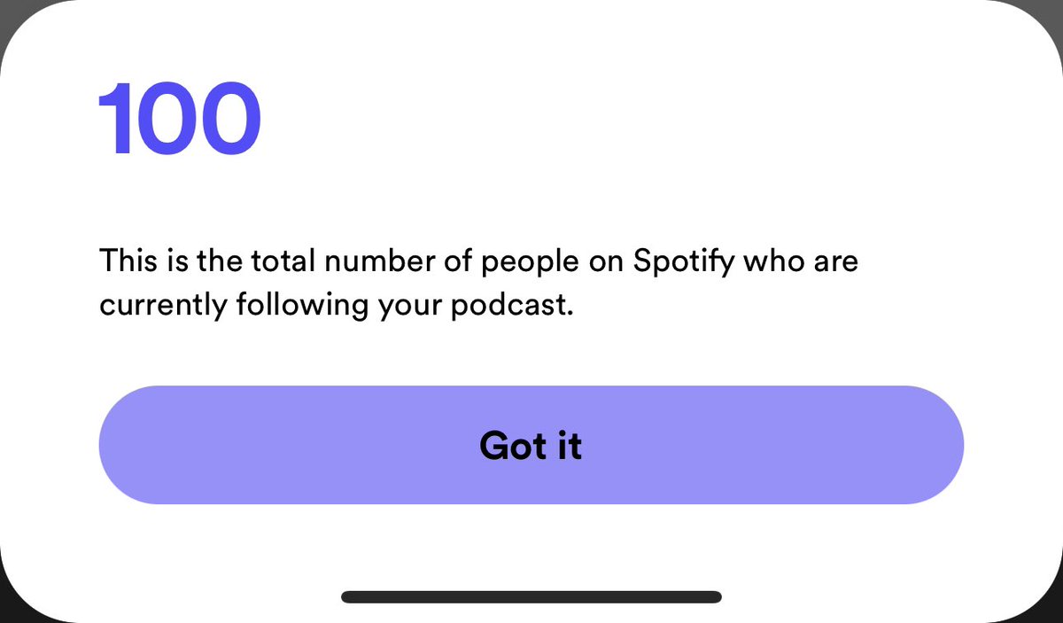 QuadSquadPod_'s tweet photo. Now that’s a fun little milestone to wake up to. 100 people following us on @Spotify! To all that support us, no matter which platform. THANK YOU! #quadsquadpod #milestone #100follows #Podcast #podcasting #podcasters https://t.co/7OEtls4Snj