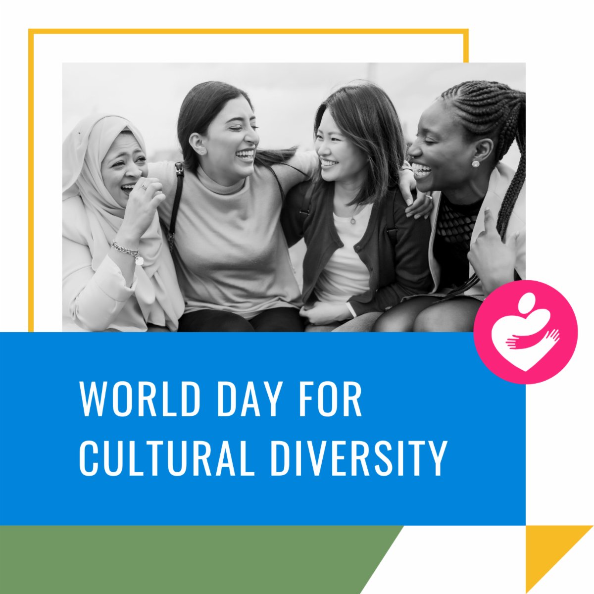 As a network, #CommunityAction believes that all people should be treated with dignity and respect. But today we remind ourselves to strive for more than just tolerance; Let's strive for caring, compassion, and love. #WorldDayForCulturalDiversity