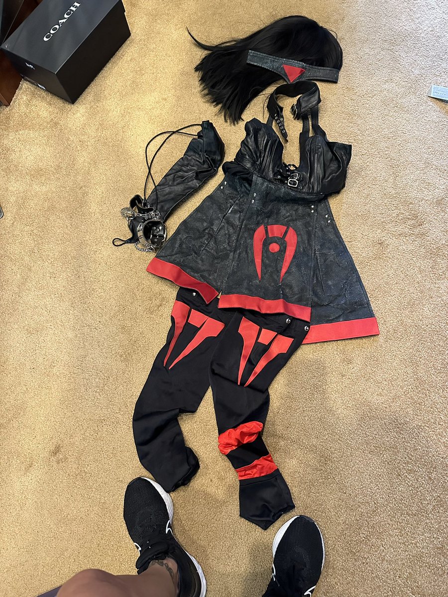 I literally just found this costume last week while cleaning out my closet.