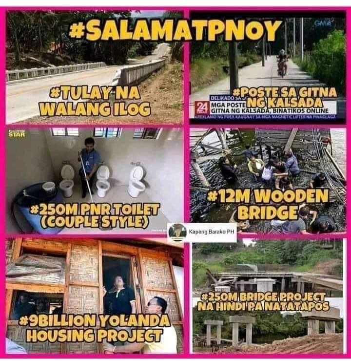 bugok ka pala 😂😂😂ung inutang ni Cory,Fidel,Joseph,Gloria,Pinoy noon gang ngayon binabayadan pa din yan ng Pilipinas..katangaahaaann mo..

Yan oh panahon ni Pinoy nakaka Proud