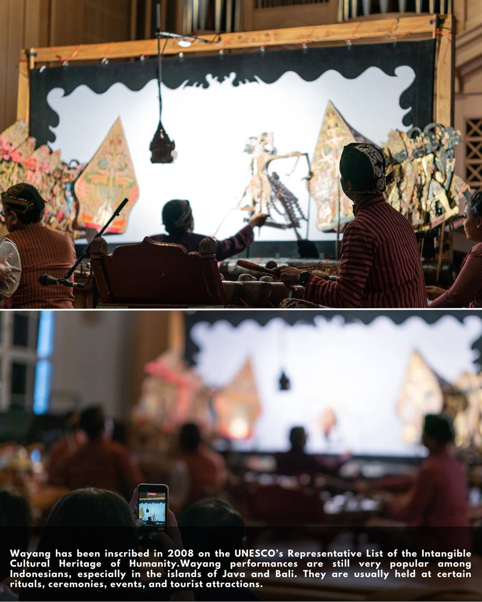 IndonesiaInPrag's tweet photo. The Embassy of the Republic of Indonesia in Prague proudly presents a cultural event “Indonesian Night with Wayang,” on 1 May 2023 at Hall of Bohuslav Martinů, Academy of Performing Arts in Prague.

Photos credit: Dávid Ivory Novák 

#IniDiplomasi 
#IndonesianWay https://t.co/2VjTTD1iKs