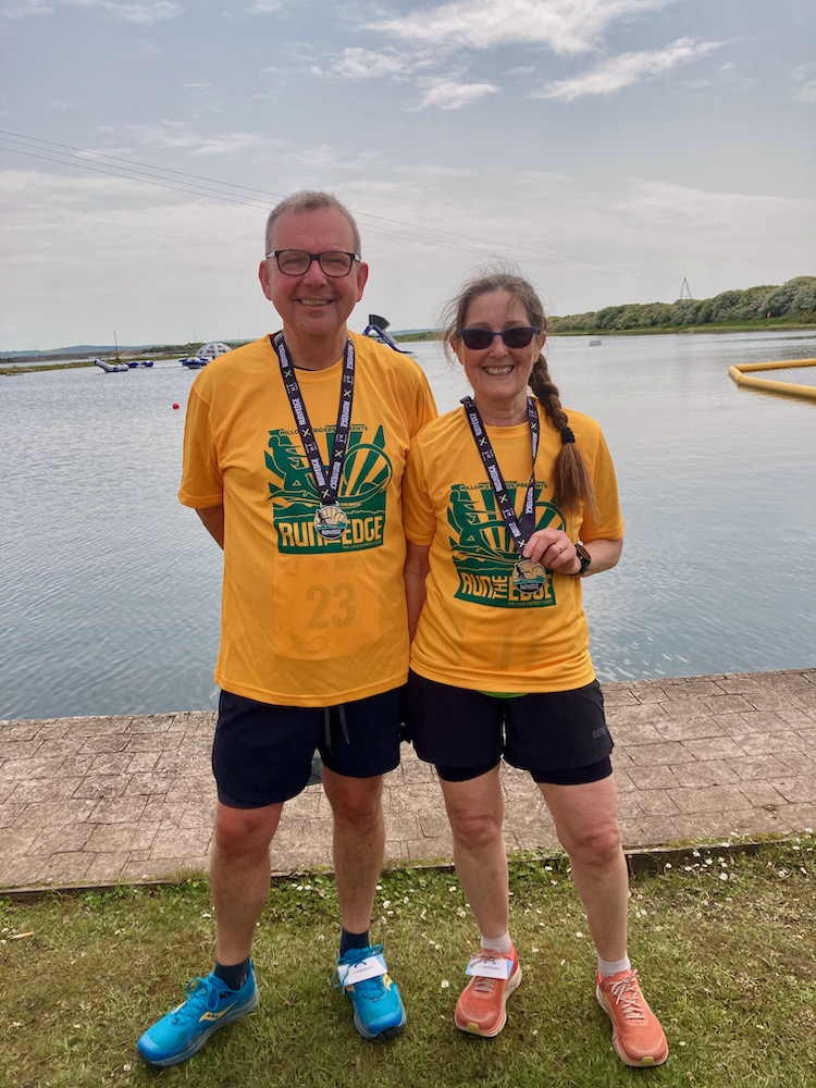 Thank you #Millom Striders for great Run The Edge race this morning. 1:05:53 since you ask
