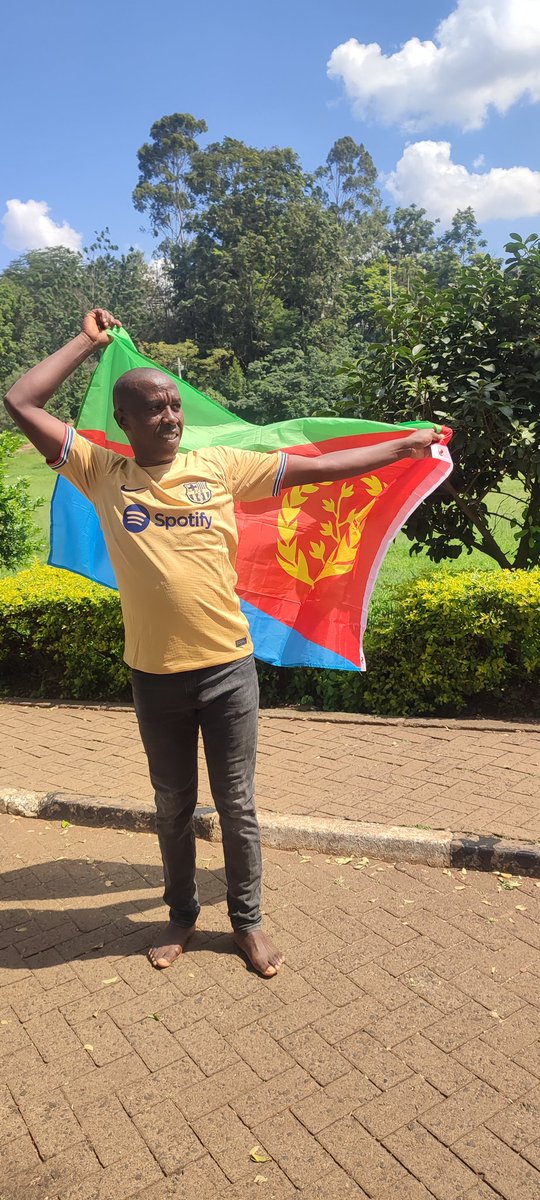 Guess which flag am holding up