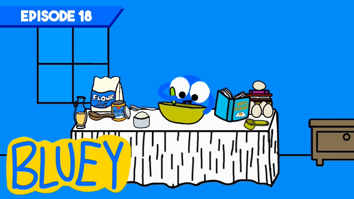 CartoonsBluey's tweet photo. Bluey Cartoons -〖New Thangs〗(EP18) in HD 
➫ https://t.co/tLgtGF3RTI

#Bluey #BlueyCartoon #BlueyCartoons #NewThangs #BlueyNewThangs
#BlueyCartoonsEpisode18 https://t.co/4UtBzqH4M0