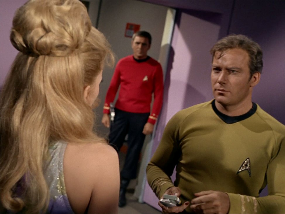 #metvstartrek
When you consider the accelerated world of the Scalosians, when you see the crew to get from point A to point B during the show, that gap of time would have equated to not only days in the Scalosian world, but possibly weeks or even months.