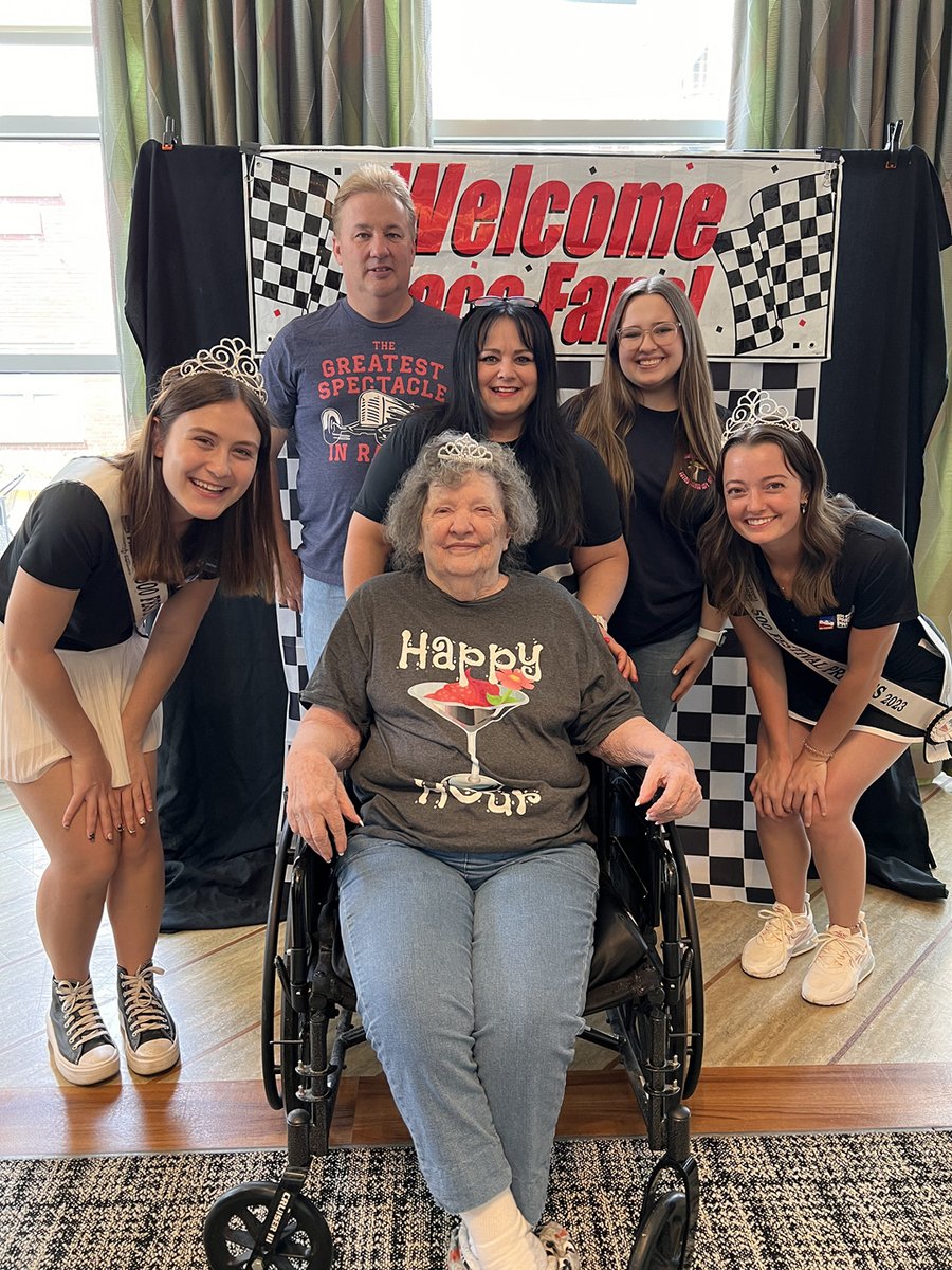 Carmel_WB's tweet photo. So grateful for the 500 princess outreach program for sending us a couple of this yearโs princesses. #princessprogram #trilogyliving #indy500 https://t.co/S8fy5TVXel