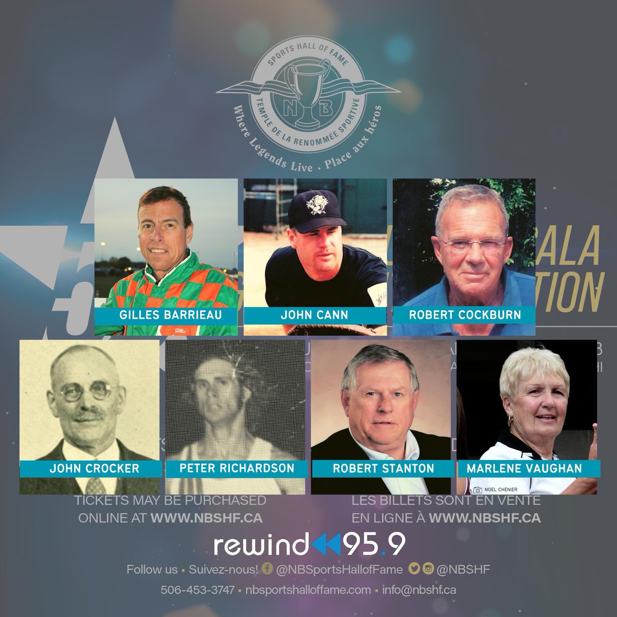 PQMiramichi's tweet photo. New Brunswick Sports Hall of Fame 2023 Induction Gala is June 10th in Miramichi! Miramichi baseball legend John Cann is among the inductees. Tickets at Kingston’s Petro Canada on King George Highway and Wellington Street. Hope to see you there. #Miramichi #ExploreNB #DiscoverNB https://t.co/EV9XCuL2UD