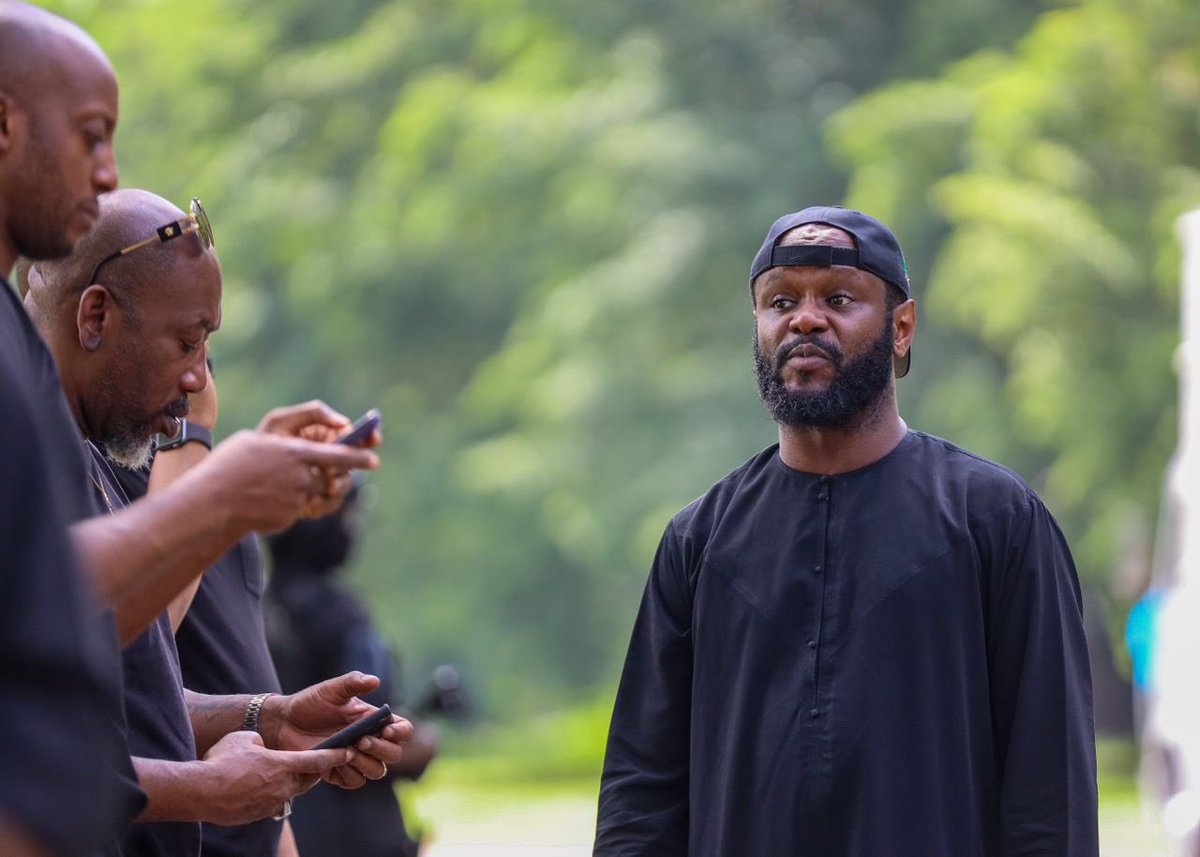 OriyomiOflagos's tweet photo. 4 DAYS TO GO 

Son of the President-elect and chairman of the organizing committee of the Renewed Hope Concert, Seyi Tinubu, was at the stadium to inspect the level of work done in preparation for the epoch making event coming up on the 25th of May, 2023. https://t.co/mClmzghOTR