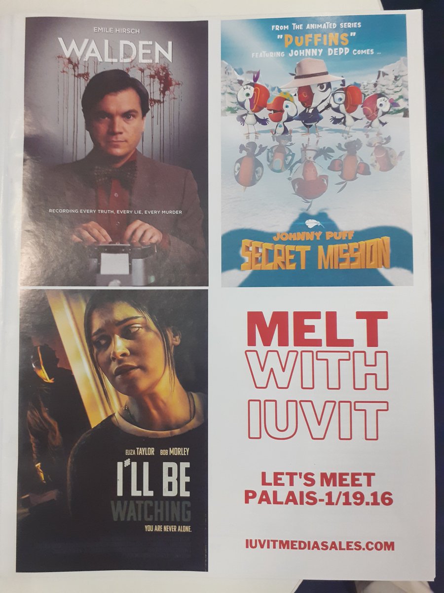 SalesIdea's tweet photo. On @THR  Cannes Day 6 with @SalesIdea  "Melt with Iuvit!" at the @Festival_Cannes  we look forward to meeting you at our booth Palais-1 Stand 19.16 https://t.co/mIudKA1OJr