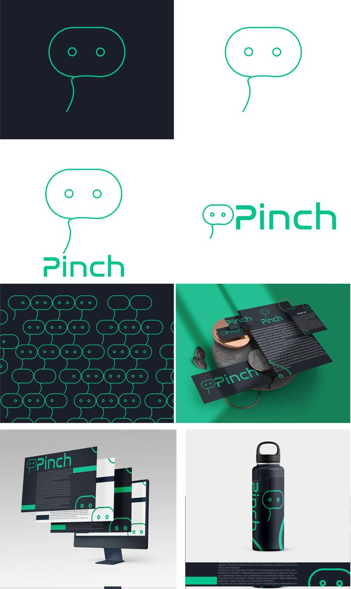 _JoelHQ's tweet photo. With Pinch, innovation is not just a buzzwordโit's a way of life.
#technology #BrandIdentity #Logo #creativedesigning #vector #visuals https://t.co/4ogqgPQAnE