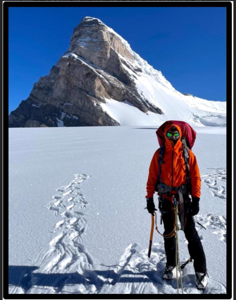 adgpi's tweet photo. #Proud

Major Chirag Chatterjee of #IndianArmy successfully scaled Mt Everest &amp; Mt Lhotse, the world’s highest and the 4th highest peak, in a single push together. This rarest mountaineering feat has been accomplished by only a few mountaineers across the world. https://t.co/aCEdmDEkwp