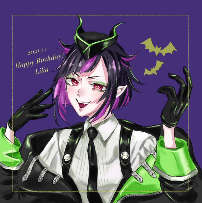 #最近フォローした人は知らない過去絵を晒す 2年前の絵です