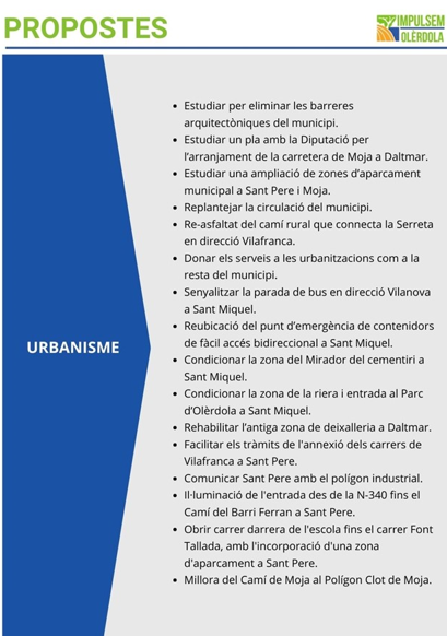 ImpulsemOlerdol's tweet photo. Us presentem nostre programa 📄 pensat per a tots els olèrdolencs i olèrdolenques que formen el nostre poble i que són la nostra gent. Sense ells vosaltres no som ningú.
#votaimpulsem #eleccionsmunicipals2023 #moja #cantrabal #daltmar #santperemolanta #santmiqueldolèrdola https://t.co/dMuuo2gJ0Y