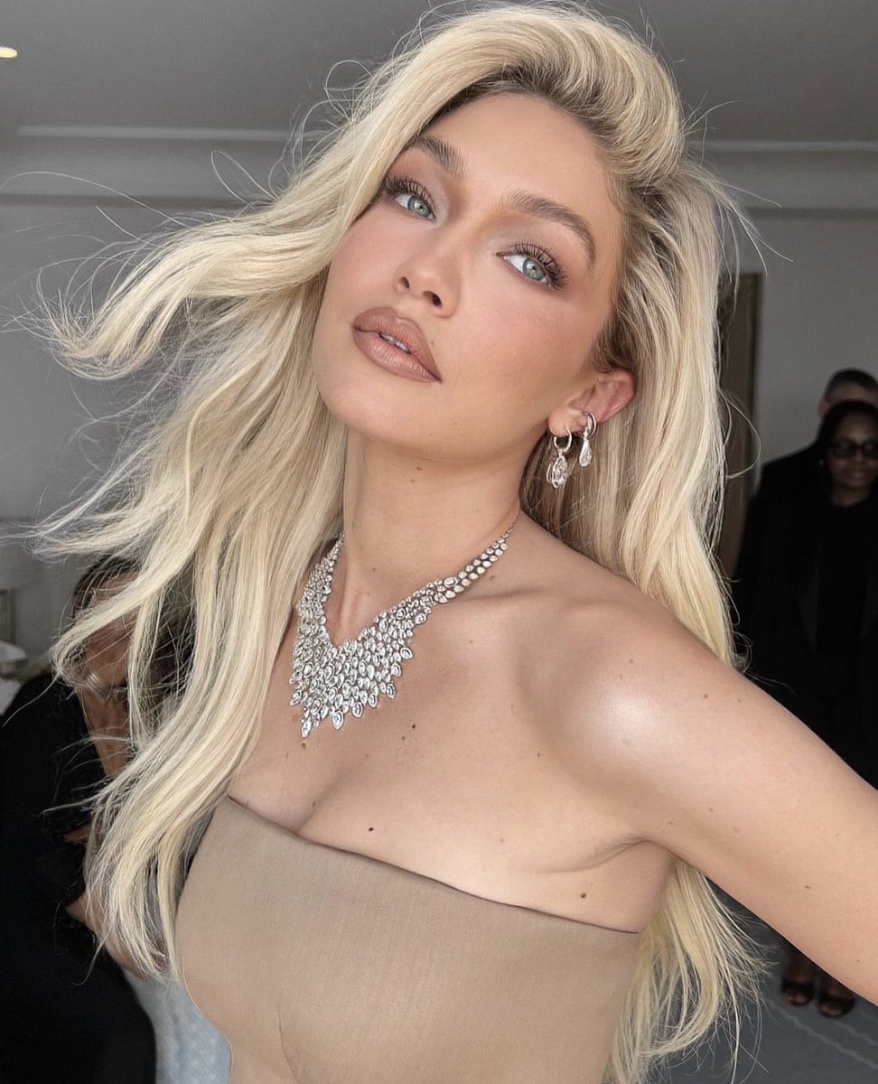 gigi hadid’s makeup for the cannes film festival by patrick ta