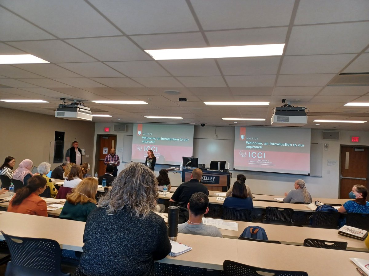 Vesna Dimitrieska (@vesnavdimitri) on Twitter photo The start of the 2023 Institute for Curriculum and Campus Internationalization! <a href="/IU_GlobalCenter/">Global Center at IU</a> #globallearning The start of the 2023 Institute for Curriculum and Campus Internationalization! <a href="/IU_GlobalCenter/">Global Center at IU</a> #globallearning