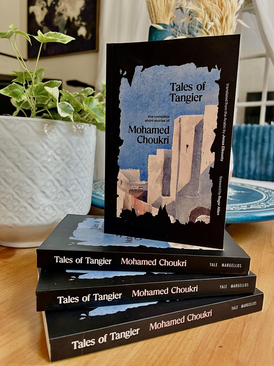 JElbousty's tweet photo. #arabicliteratureinenglish #moroccanliteratue #Morocco #choukri #northafrica #tangier #Tales #talesoftangier #yalebooks #literatureintranslation #arabicliterature https://t.co/7P8lBPjQAZ