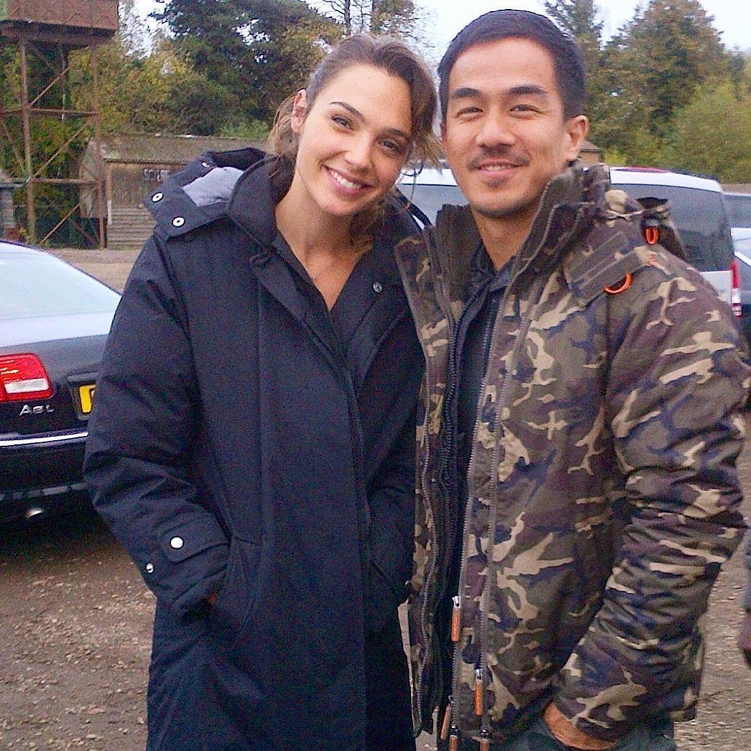 voidfalcons's tweet image. In honor of Fast X, throwback to @Joe_Taslim as Jah from behind the scenes with Gal Gadot