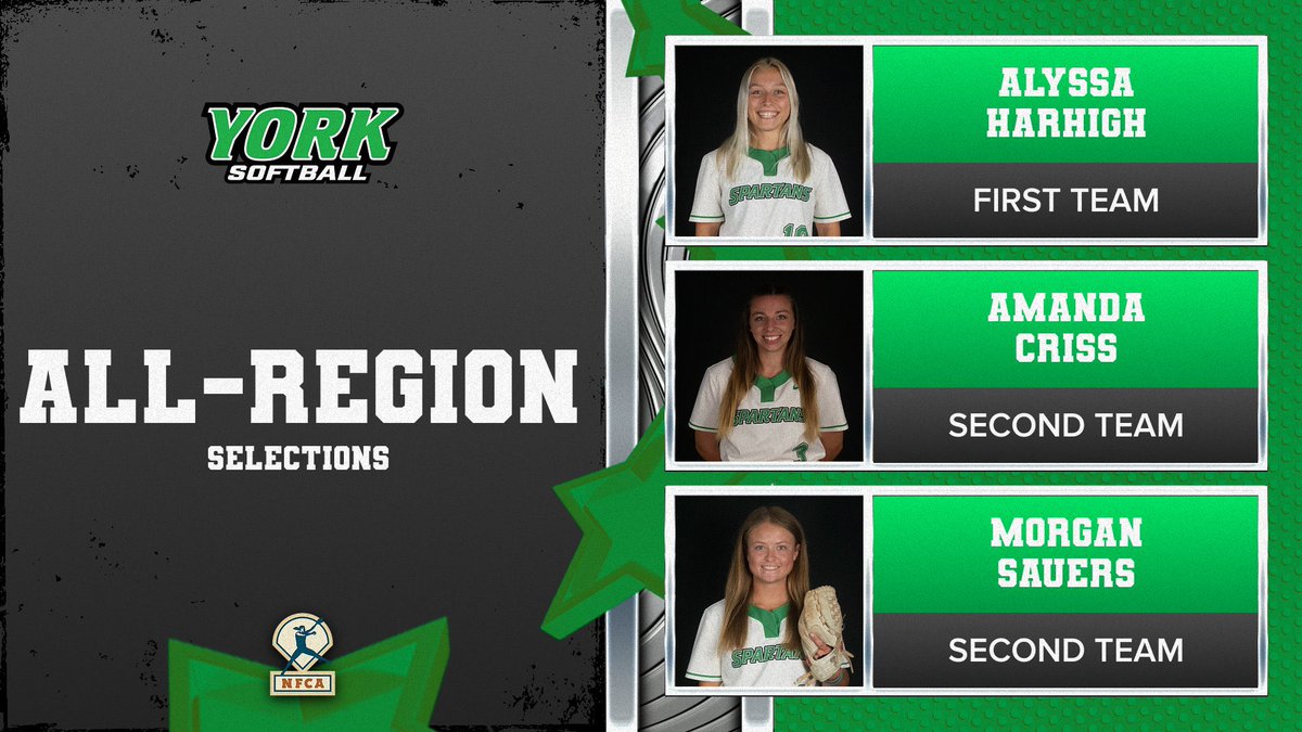 𝐍𝐅𝐂𝐀 𝐀𝐋𝐋-𝐑𝐄𝐆𝐈𝐎𝐍

𝐅𝐈𝐑𝐒𝐓 𝐓𝐄𝐀𝐌
Alyssa Harhigh

𝐒𝐄𝐂𝐎𝐍𝐃 𝐓𝐄𝐀𝐌
Amanda Criss
Morgan Sauers

#LetsGoYork | #HoldTheRope