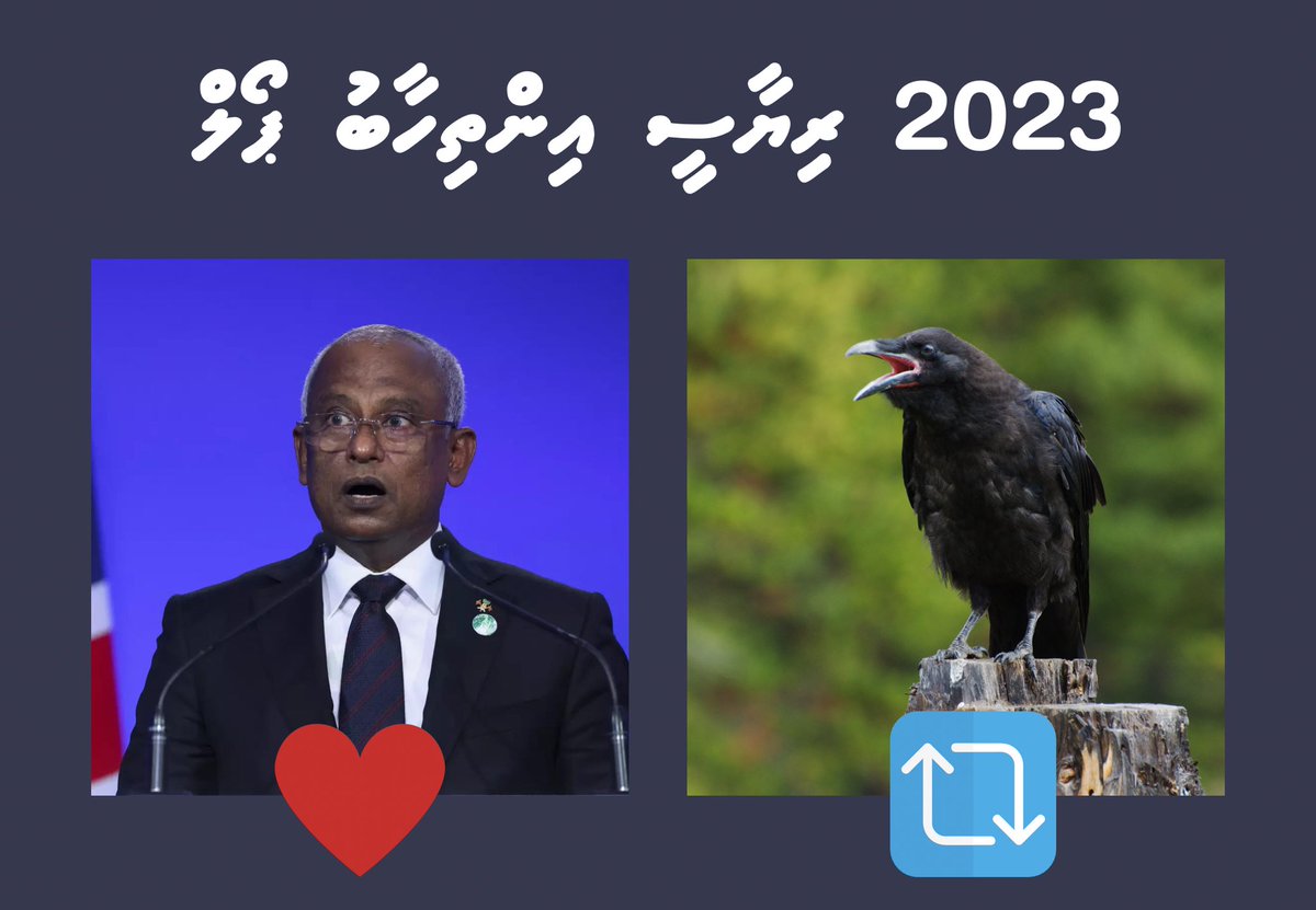 Who will you vote for in the 2023 Presidential election?

•Like for Raees Ibrahim
•Retweet for Crow

#2023Election