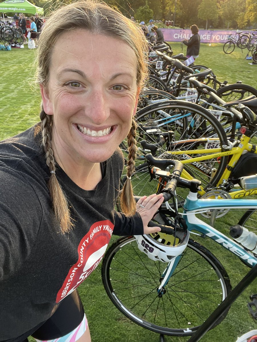 Practicing what I preach all day to my sweet kinders… “it may seem tough, you CAN do this. Try your personal best and that’s all that matters.” What a great way to kick off almost summer break but with a triathlon!! #wearercstn #wearecves #crestviewblessed