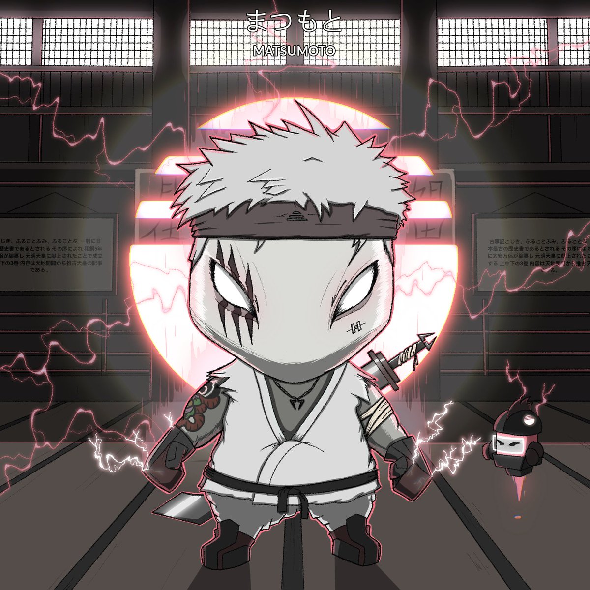 Wow, what a crazy week 🔥

Now it's Matsumoto's turn to be traded for 900 #tezos !
No wonder the leader of the Shibu gang is known for his assassin skills. A highly sought-after asset for anyone looking to possess a formidable squad!