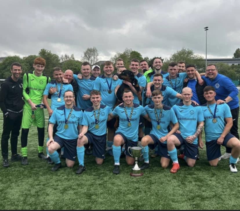 Result:

Cumnock 3-1 West Kilbride 

Donsport Trophy Winners 2023 🏆 

Goalscorers:

Ferguson ⚽️
Curtis ⚽️
Orr ⚽️

Well done to all the players and coaching staff.  Well deserved 

⚫️⚪️ATN⚪️⚫️