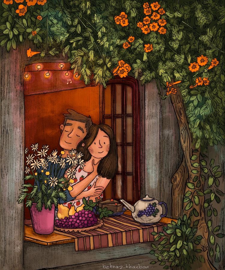 "يومًا ما.. ستكون كافي لشخصً ما، كافيًا دون محاولات أو تعب.❤️"