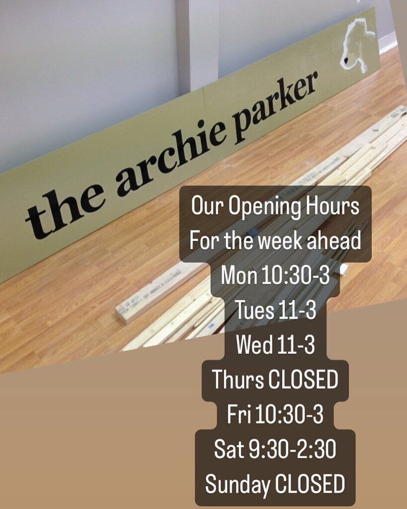 Due to some family commitments, we will have shorter opening hours for this coming week. X instagr.am/p/Csg4rcnIKM-/