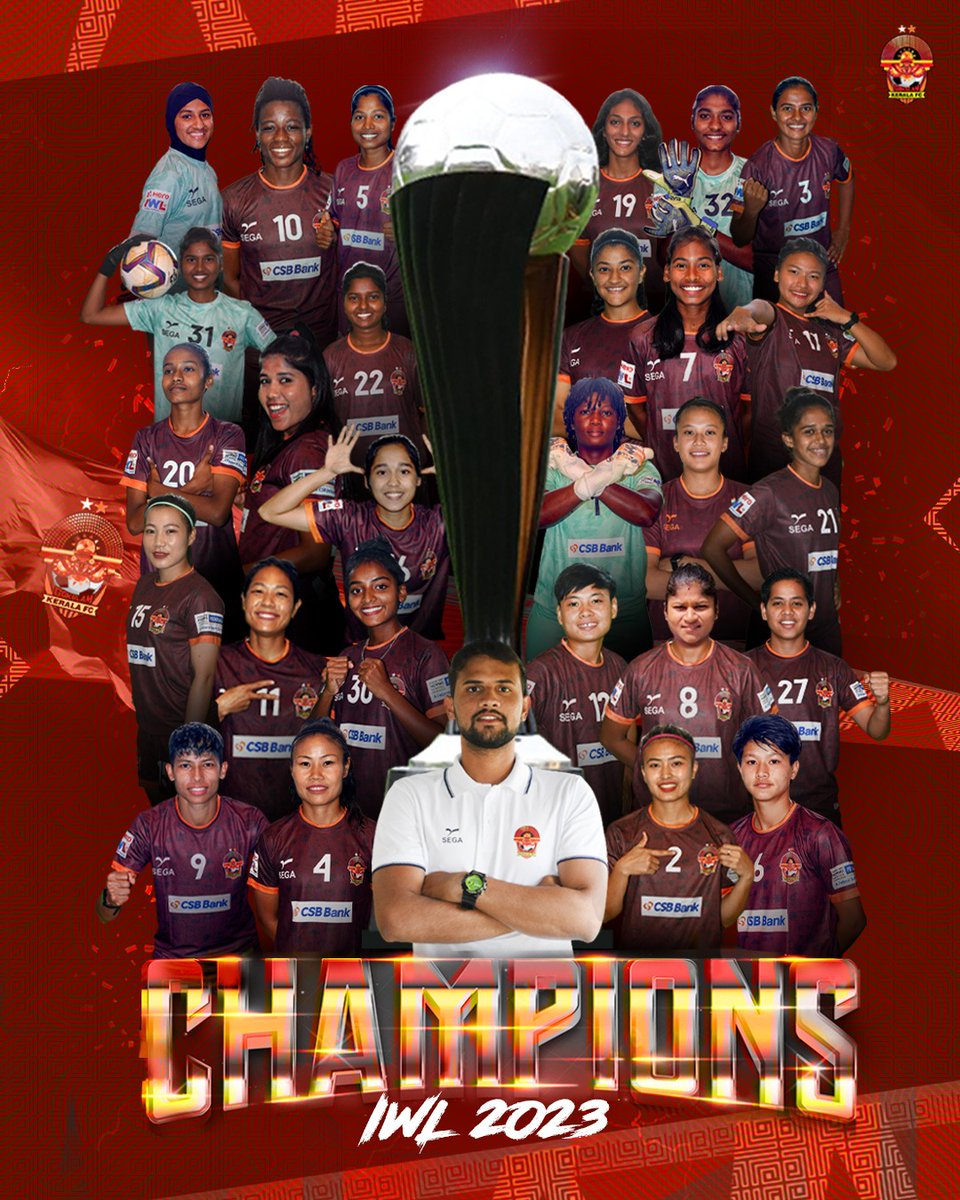 We did it! GKFC crowned champions of the IWL for the third time in a row! 🏆✨ A hat-trick of victories that solidifies our legacy. 

#GKFC #Malabarians #IWL #defendingchampions🏆 
#localsportsman
#footballbani
@FExpressIndia @FExpressWomen @footy__india__ @IFTWC @IndianFootball