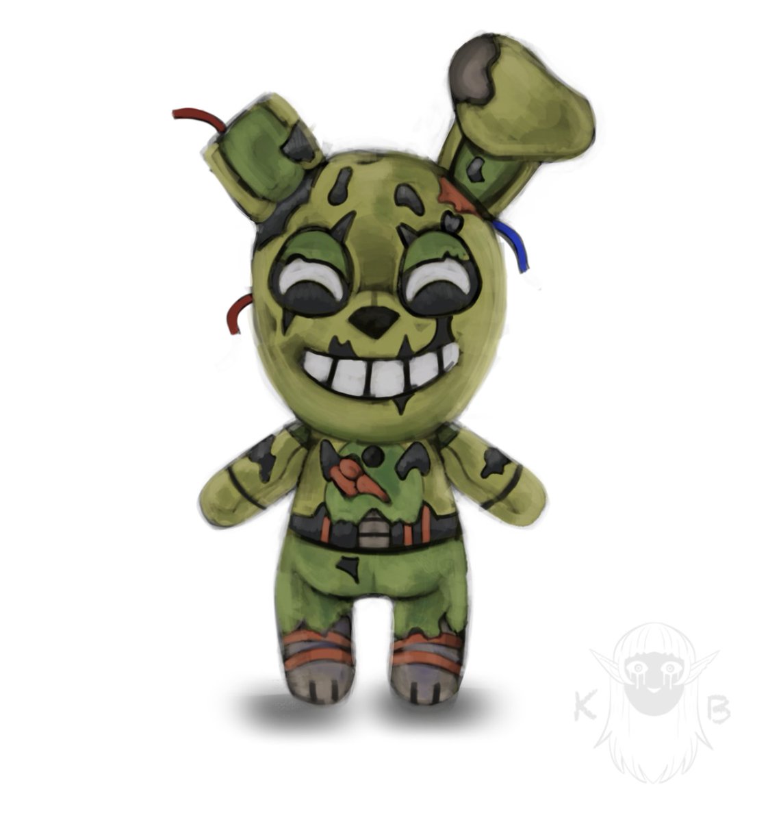 🎃Kay Blackmore🎃 on Twitter "I did my own youtooz style springtrap