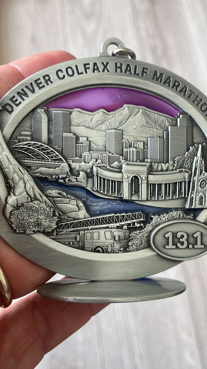 jdkmann's tweet photo. Half marathon in the books. #RunColfax https://t.co/9eDuxGTqlQ
