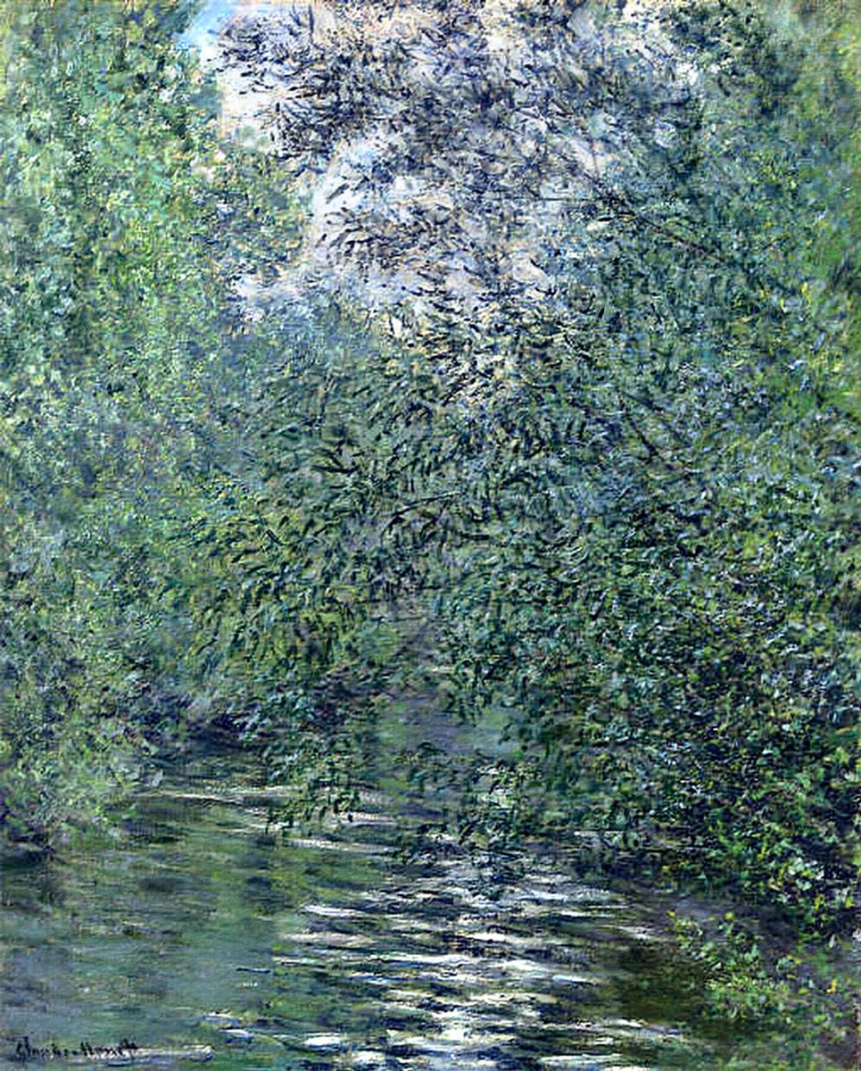 impression_ists's tweet photo. Claude Monet - The Willows on the River https://t.co/wy9ShixBc4
