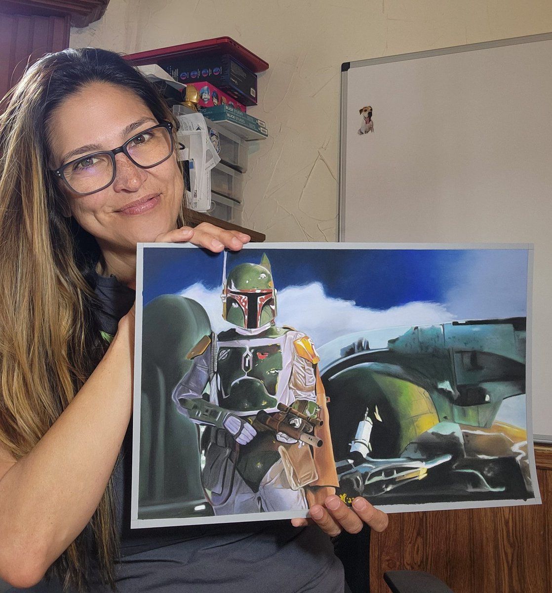 Glossybeees's tweet image. So you can see the size!