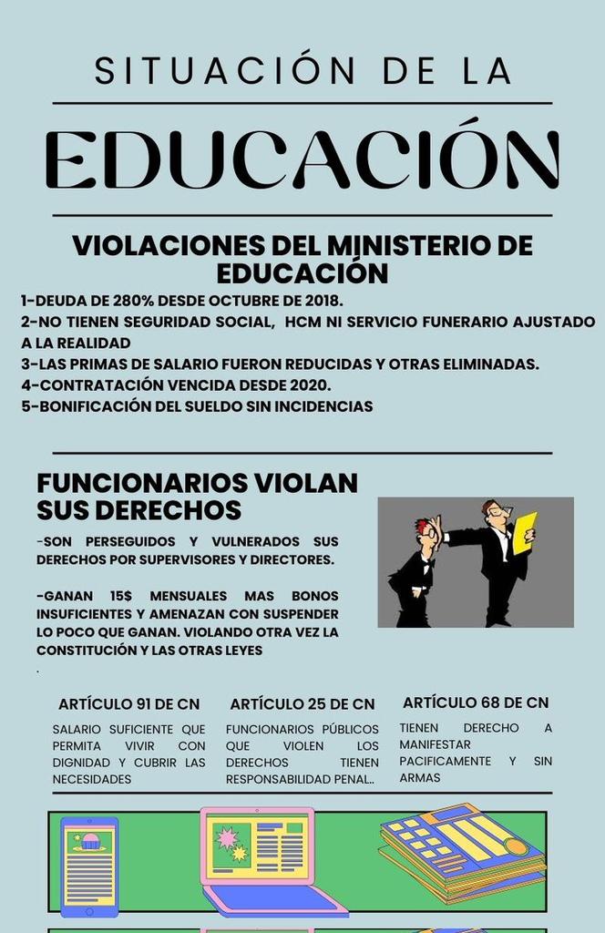 aracelys_fer's tweet photo. Desde la secretaria municipal de educación de UNT Caroní. Exigimos que se nos sean respetados nuestros derechos en salarios en lo social y en todo lo humano posible.   #concejalunt @VilmaVargas @Raulyusef1 https://t.co/W75KJIfytJ
