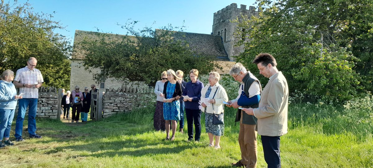 revsrgamble's tweet photo. Rogation service at Tixover church this afternoon, praying for matters agricultural. #Rogation #Tixover #Prayer https://t.co/PhlTwIscAb