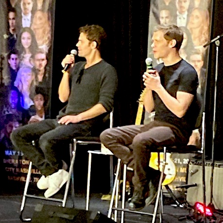 hereforjosephm's tweet photo. #KLEFAN currently at #TVDNashville! @josephmorgan @paulwesley https://t.co/8BsRSDVPoR