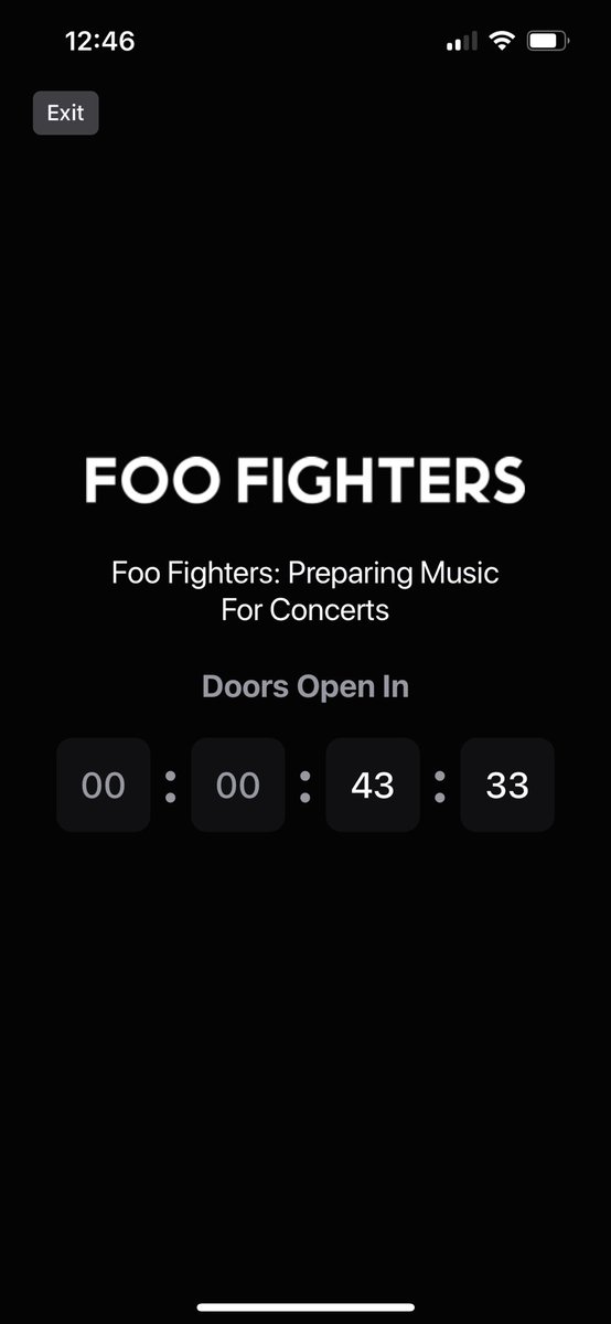 So I’m in an online waiting room for the next 40 minutes to see if I can get a ticket to a free #foofighters live stream this afternoon. Looks like I might be spending #SundayAfternoon rocking out while doing laundry and housework. #adulting #thesinglelife