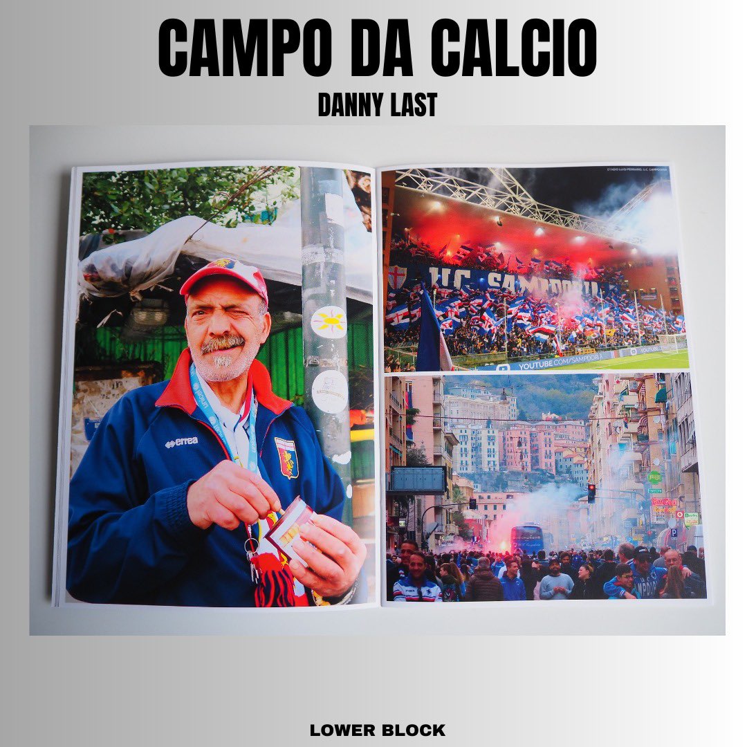 Bit embarrassed by this as I’ve never had anything to sell before but if you’ve any interest in Italian football this 32 page photo zine might be for you. Includes yer Baris, yer Milans, yer Genoas, yer Napolis, yer Foggias &amp; many more. 

Available here: lowerblock.com/product/campo-…