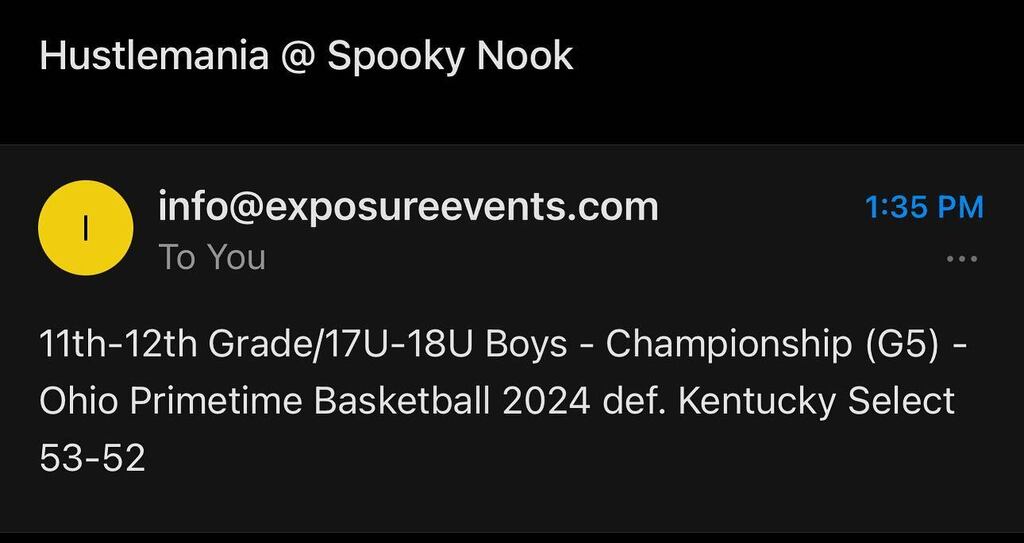 Shout out to Tytus Wilson and our 2024 team for making it to the championship.  Tytus hit one at the buzzer to win this one! 
 instagr.am/p/Csg4oxCps8c/