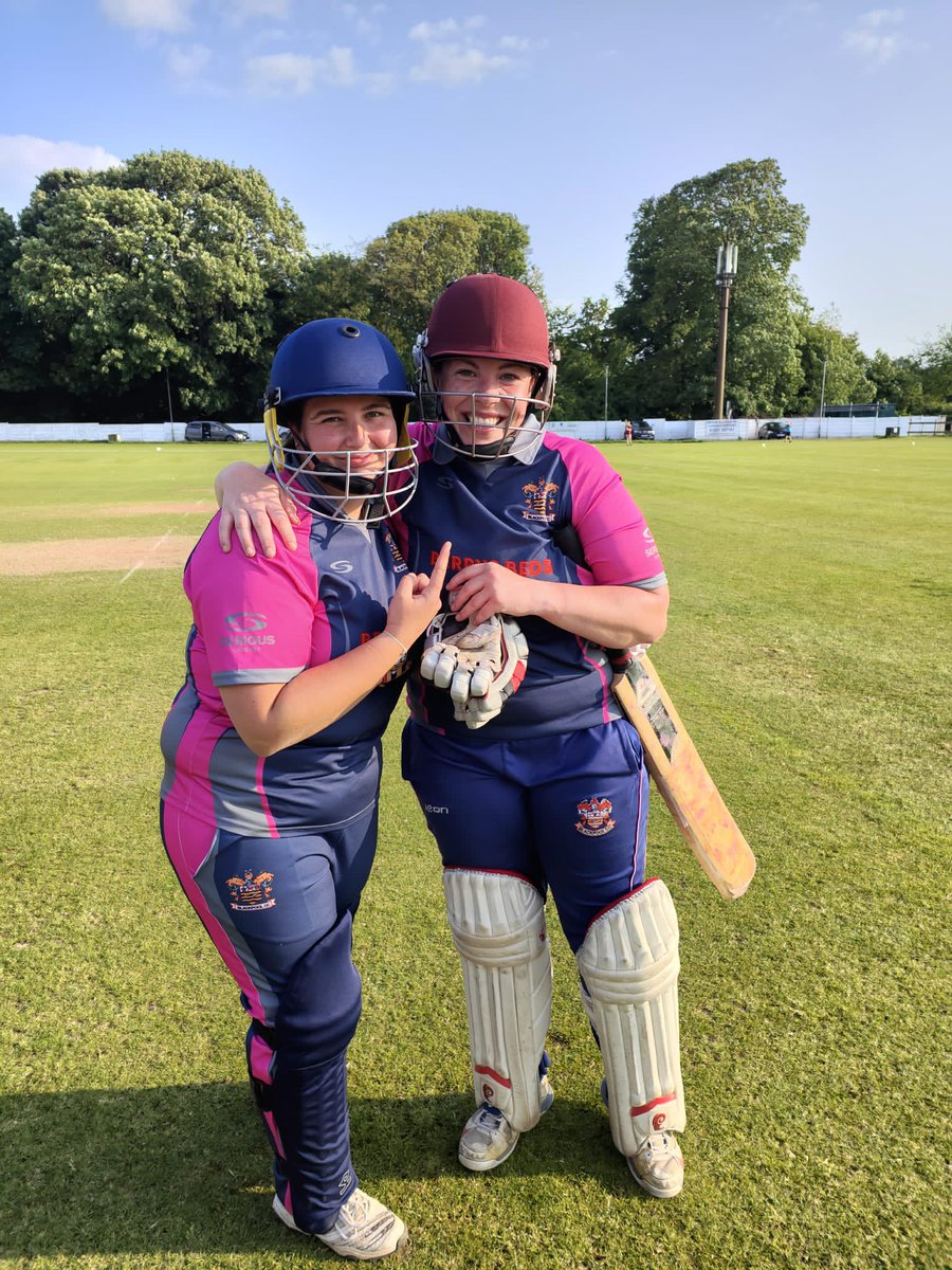 116 partnership😘 Caroline Blundell ended on 79* 
Great win for our Women’s 1st Xl against <a href="/LeylandLadiesCC/">Leyland Ladies CC</a> 🥳