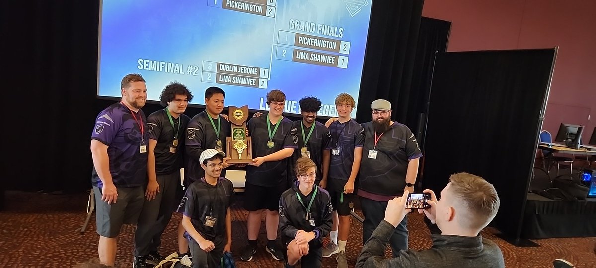 🎮#OHSAA ESPORTS: Congratulations to Pickerington on winning the 2023 League of Legends state championship! They defeat Lima Shawnee 2-1 in the final match!
