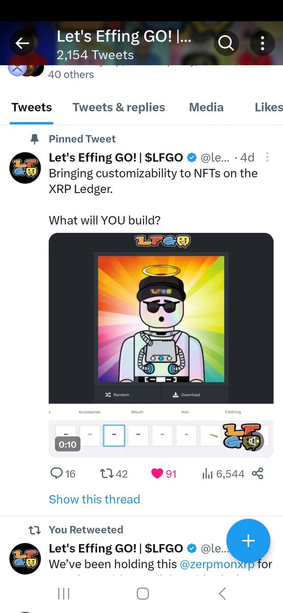 Looking for the next blue chip project comming to market..?

LFGO has it on lock..
Customizable NFTS 

 interchangeable traits

Buy sell trade your traits

Burn traits to get new ones  

NEW TRAITS DROPPING QUARTERLY

Passive income earning BRIX

MINT GOES LIVE 5/26