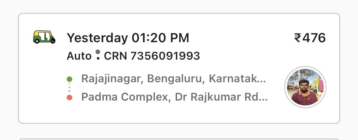 ArvindDwaraka's tweet photo. @ola_supports @Olacabs  you charged me Rs.476 for a route less than 4km yesterday and don’t even support me on customer care . Rectify this else I’ll
File a case on you @BangaloreMirror @acpnortheasttr ola auto charges 476 rs from Malleshwaram to
Vasanth Nagar . A route <4km https://t.co/UxMdiO4g8o