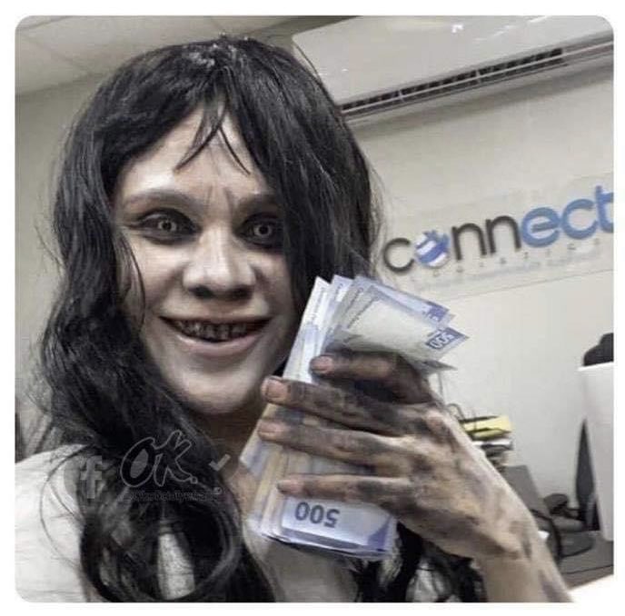 Yo bien fresco feliz cobrando mis eventitos.