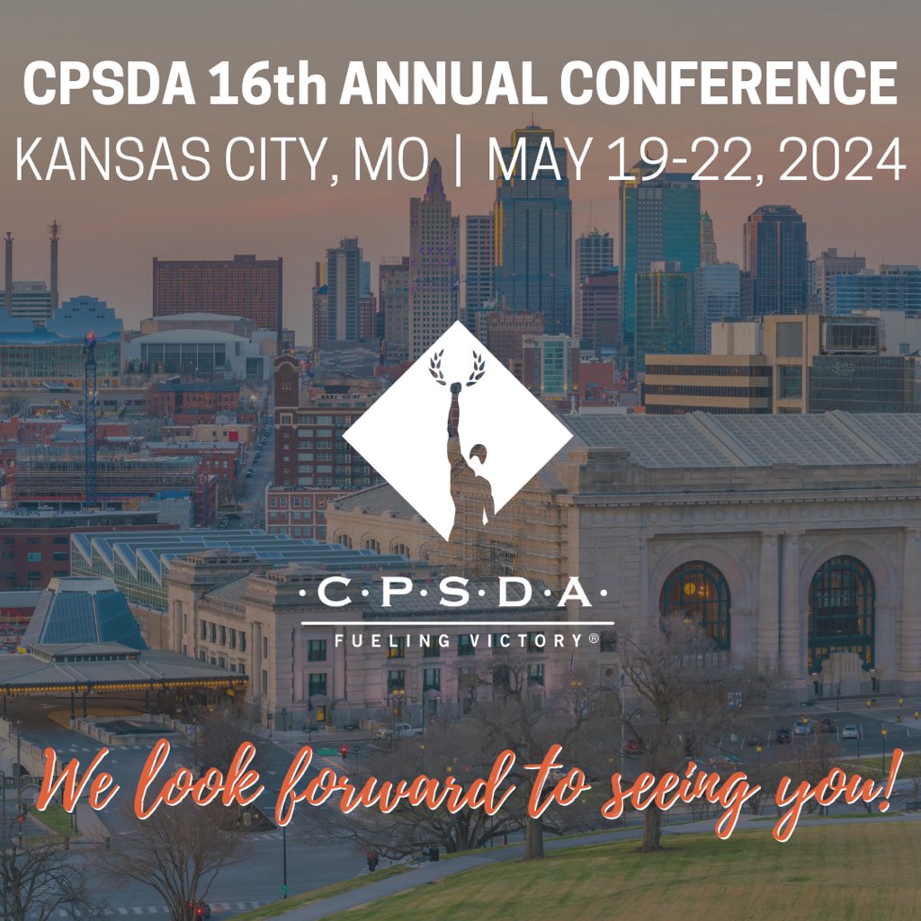 fuelingvictory's tweet image. Thank you to the attendees, speakers and sponsors for an incredible #CPSDA2023!

We hope to see you all again next year in Kansas City, MO! Pre-conference events will kick things off on the 19th, with general sessions beginning on the 20th. 

See you at #CPSDA2024!