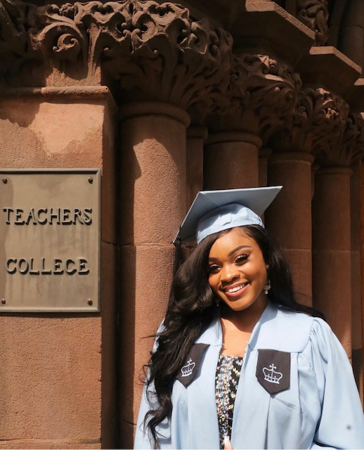 TeachersCollege's tweet photo. Smiles from ear to ear this weekend because we're extra #TCHappy 🎓💙😁 https://t.co/IEsO1vNANO