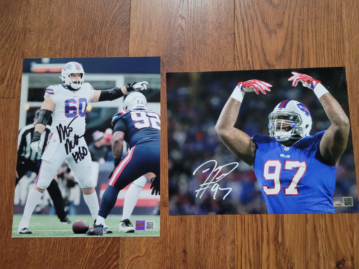 KrystleNoel1128's tweet photo. 🚨🚨 Giveaway Alert 🚨 🚨

To enter to win both signed 8x10s, one by Mitch Morse &amp; one by Jordan Phillips:

🔴 retweet
🔵 follow me
⚪️ follow @jimmyreu81 

Winner will be drawn on June 4th!! Good luck! #BillsMafia https://t.co/NcB8Op8vEN